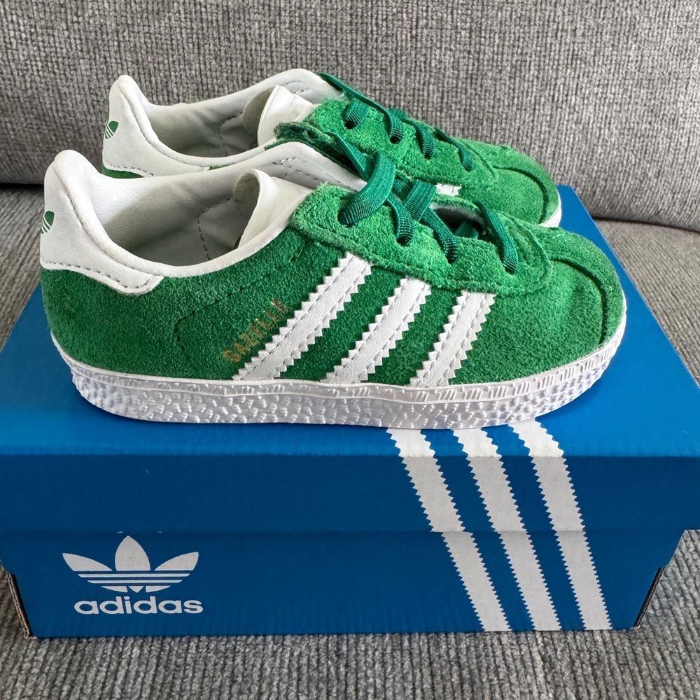 Adidas Kids Green Sneakers